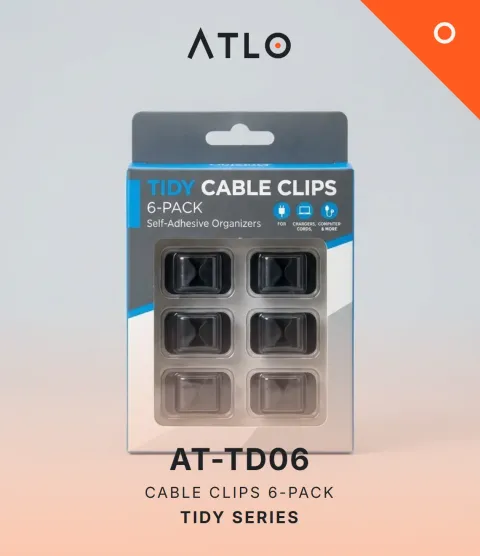 Tidy Cable Clips 6-Pack