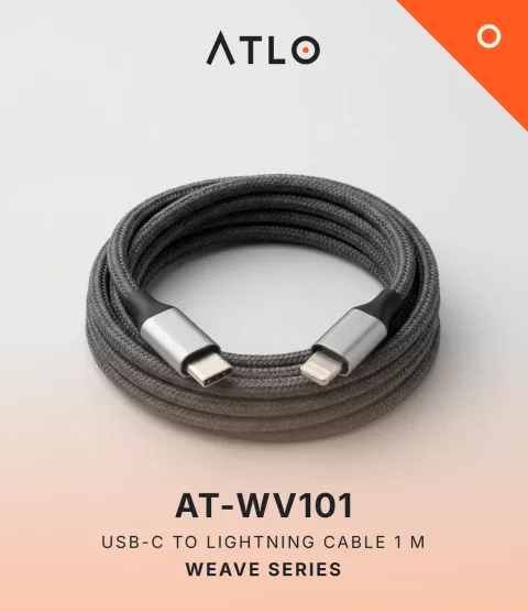 Weave USB-C to Lightning Cable 1 m